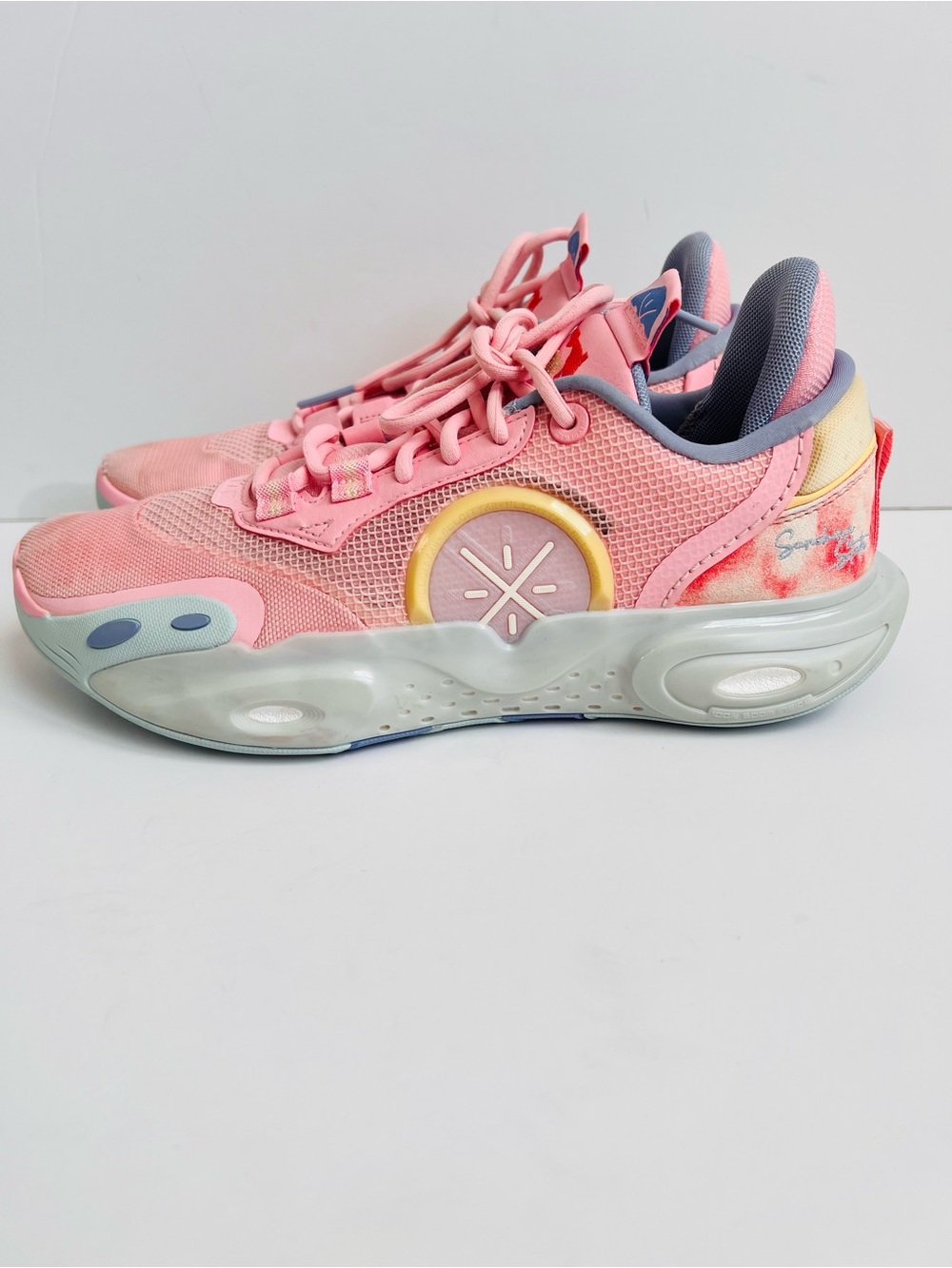 Li-Ning Way of Wade All City 12 Sunshine State Pink Basketball Shoes Size 9